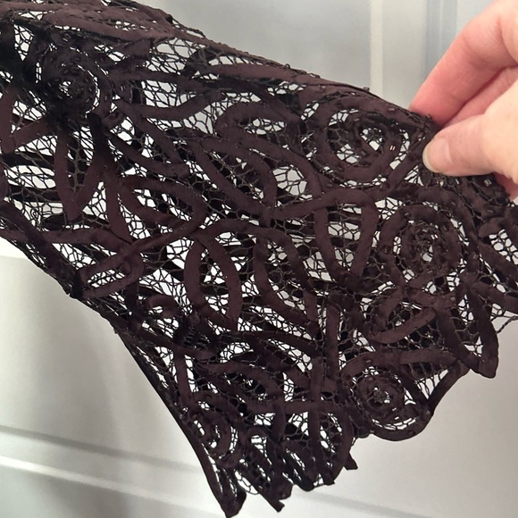 $900 SOULMATES size XL 100% Silk Soutache Beaded Formal Dress Gown skirt jacket - Picture 5 of 12